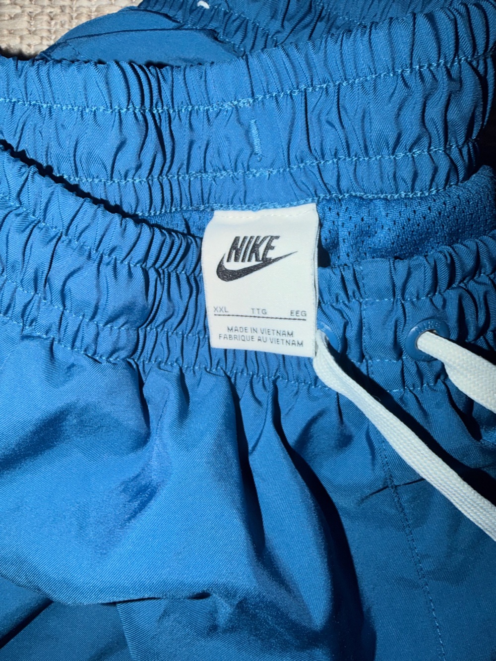 NIKE MEN’S SHORTS BLUE LIKE NEW -XXL - Picture 3 of 3